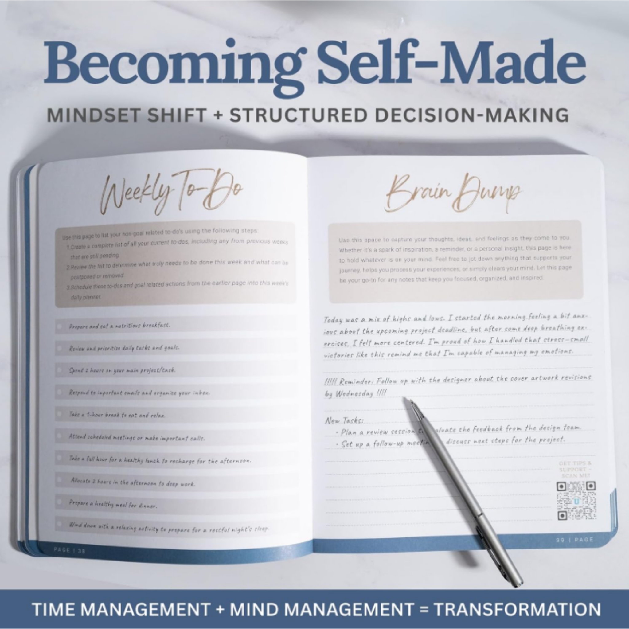 Becoming Self Made Goal Planner