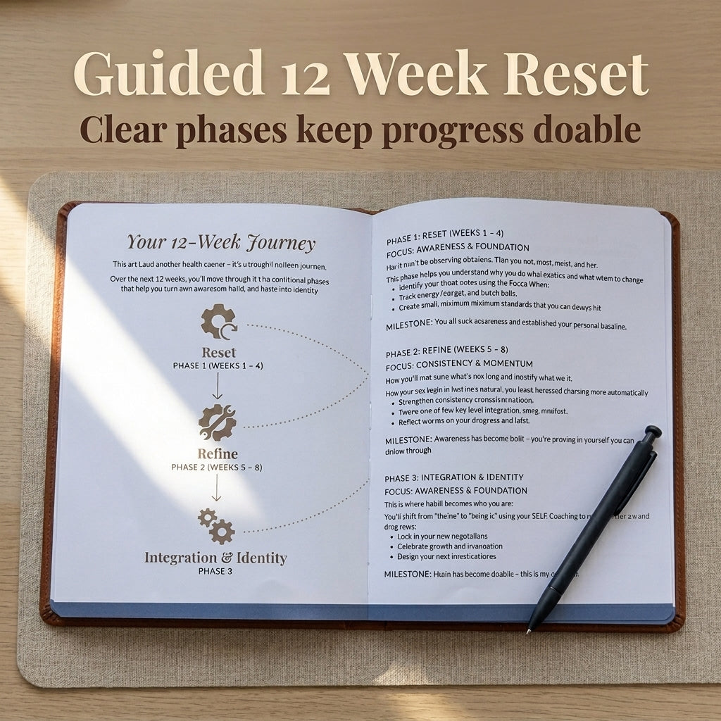 Self-Made Mind & Body 12 Week Reset Journal