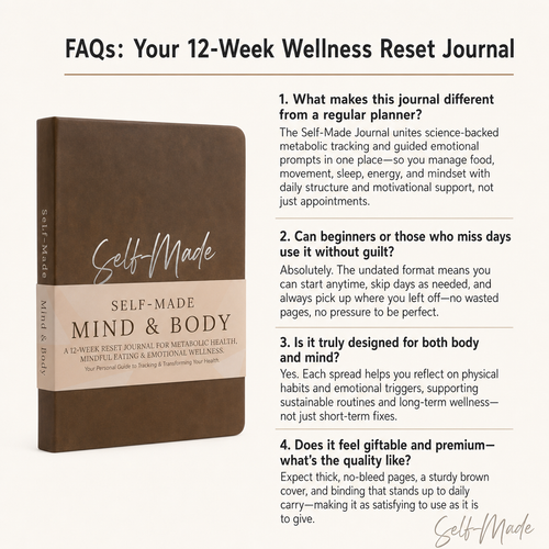 Self-Made Mind & Body 12 Week Reset Journal