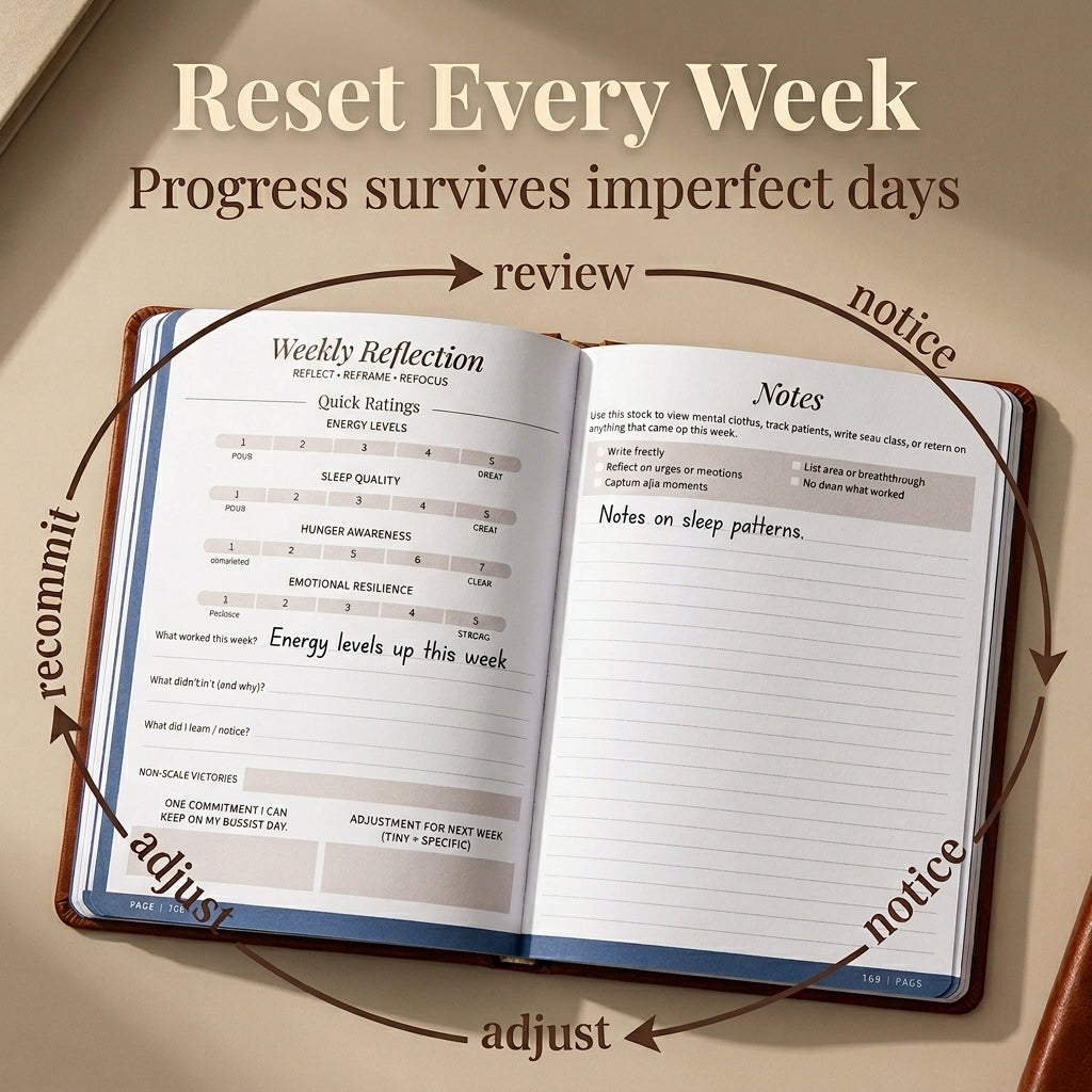 Self-Made Mind & Body 12 Week Reset Journal